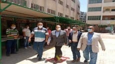 نائب محافظ الجيزة يتفقد الاستعدادات النهائية لمارثون الثانوية العامه بالعمرانية وبولاق الدكرور والوراق