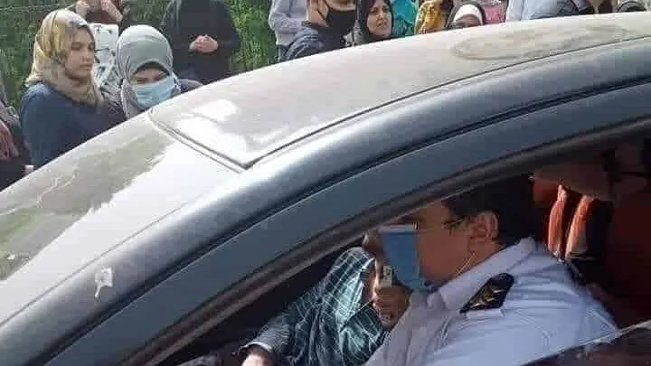 بالصور.. شهامة ضابط شرطة تنقذ طالب الثانوية العامة من الموت