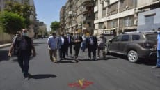 بعد الإنتهاء من تطويره .. محافظ الجيزة يتفقد شارع جمال الدين الأفغاني بالعمرانية