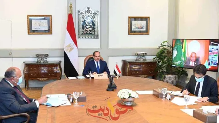 ردود قوية وحاسمة لمصر .. خلال اجتماع الاتحاد الأفريقي بشأن سد النهضة