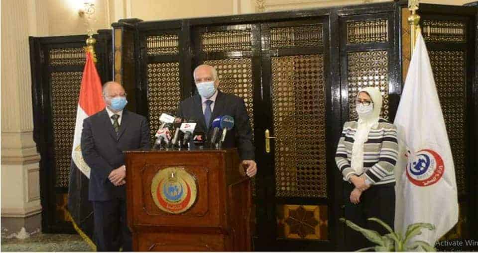 زايد .. تلتقى بمحافظى القاهرة والجيزة لمتابعة مستجدات فيروس كورونا المستجد