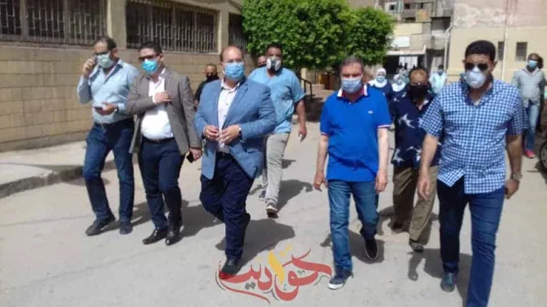 خلال جولته بمستشفى ام المصريين نائب محافظ الجيزة  للاطباء أنتم سند مصر وأملها .. ويوجه بتوفير الرعاية الكاملة للمرضى