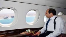 السيسي يتفقد الموقف التنفيذي لمدينة العلمين الجديدة .. جواً (صور)