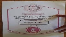 بالصور| ننشر نموذج إجابة امتحان مادة اللغة العربية لطلاب الثانوية العامة 2020