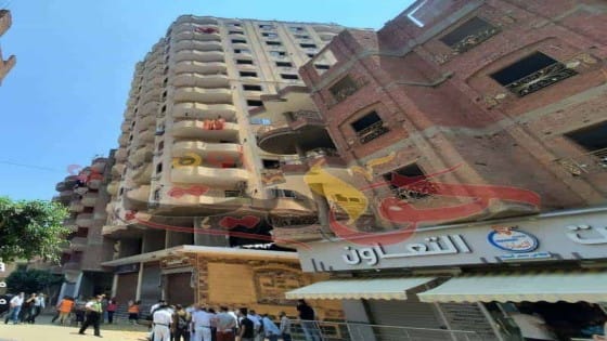 إزالة برج مخالف بالحوامدية