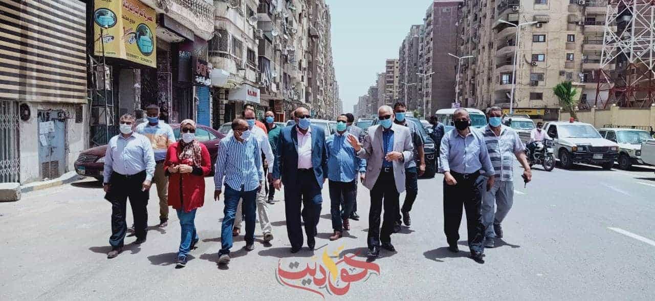 مشدداً على إزاله أي تعديات بخطوط التنظيم.. محافظ الجيزة  يتفقد أعمال تطوير شارعي المطبعة والمحولات