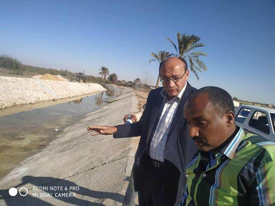رى حلوان : جارى تأهيل جميع المخرات التى تدهورت جراء السيول بالصف وأطفيح