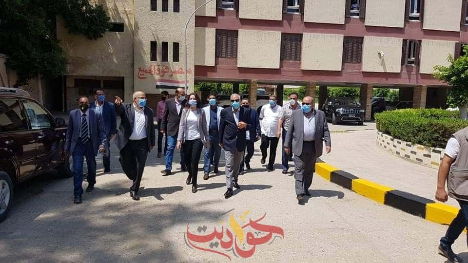 محافظ الجيزة: يتفقد مدينة الطلبة بالعجوزة ويوجه باستكمال الأعمال