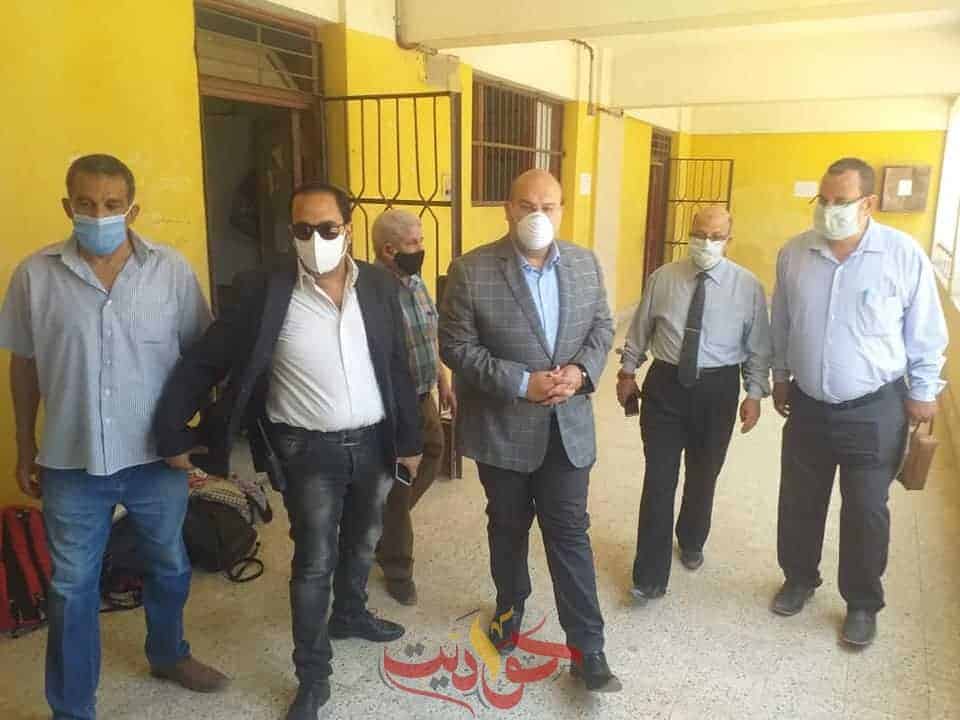 جولة نائب محافظ الجيزة بمدينة الحوامدية 