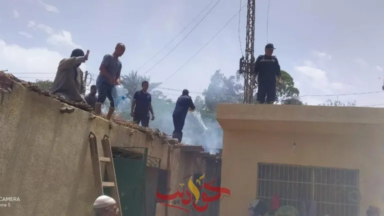 بالصور..السيطرة على حريق بفيلا ومزرعة لاماراتى الجنسية فى البدرشين