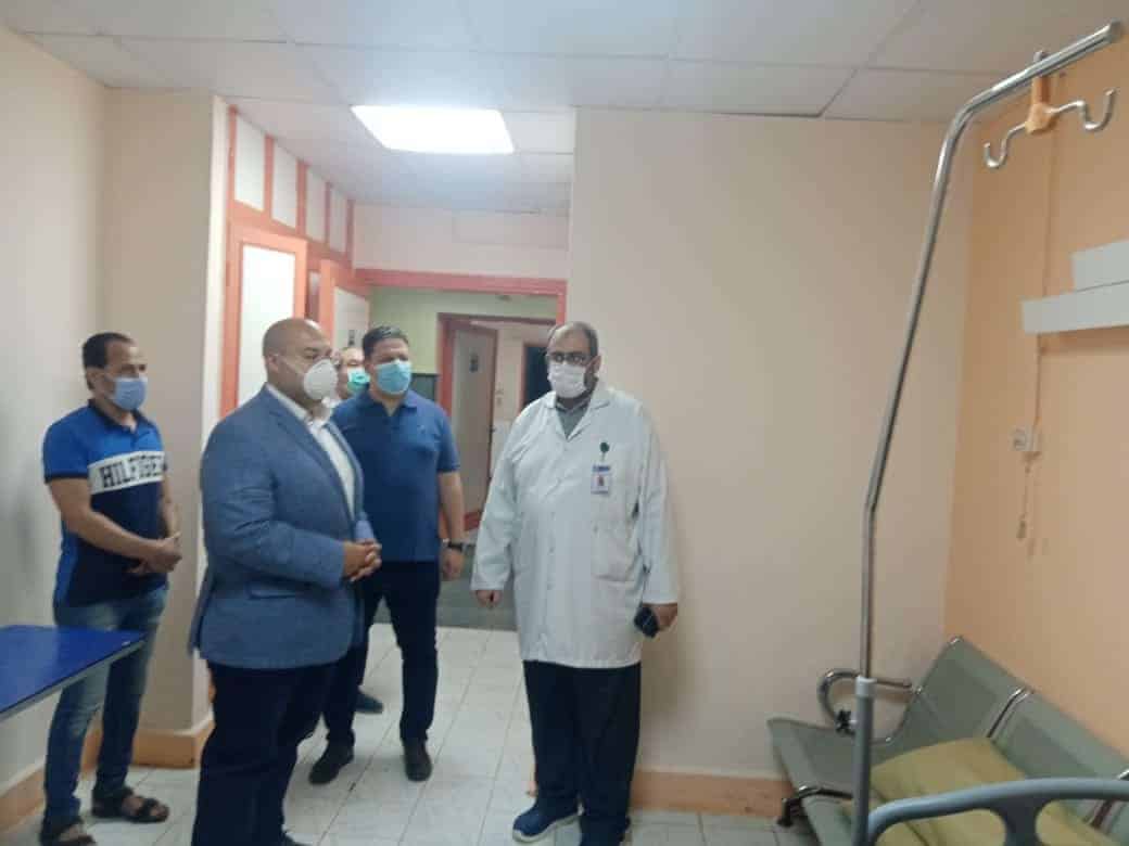 جولة مسائية لنائب محافظ الجيزة بمستشفيات حى شمال .. تعرف على التفاصيل