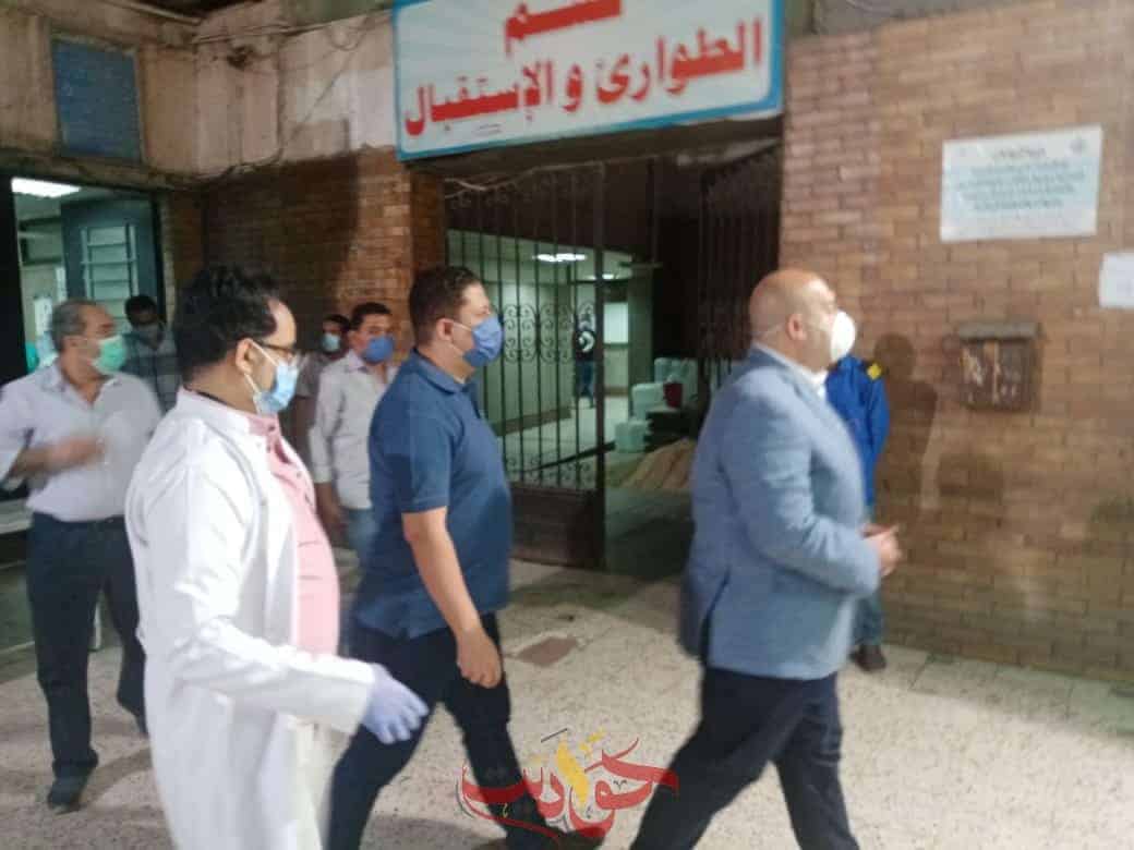 جولة مسائية لنائب محافظ الجيزة بمستشفيات حى شمال .. تعرف على التفاصيل