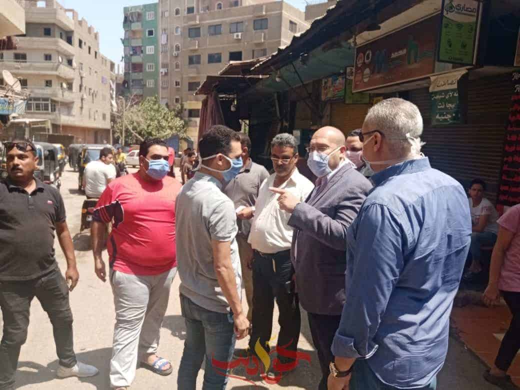 نائب محافظ الجيزة يشدد أصحاب المقاهي والكافتريات والمطاعم بالألتزام بشروط الفتح .. تعرف على تفاصيل جولته بأوسيم