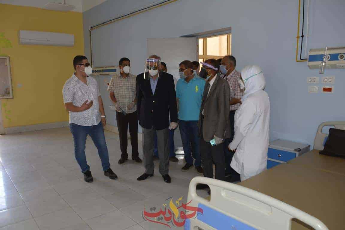 محافظ الجيزة: يتفقد مستشفى أم المصريين .. عقوبات رادعه ضد أي مسئول يتقاعس عن أداء عمله وواجبه