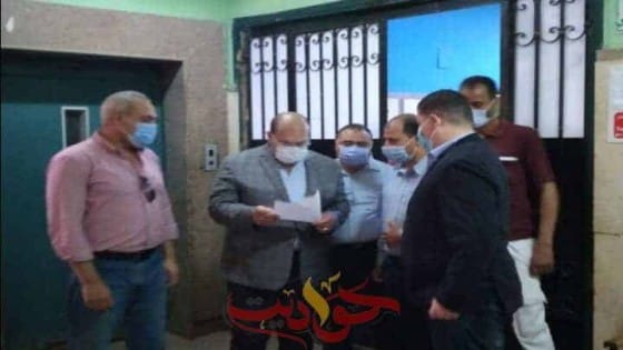 الشهابى يتفقد مستشفيات مبارك المركزي بمنشأة القناطر وأوسيم المركزي