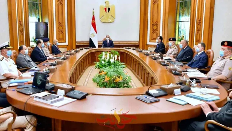 من أجل ليبيا وسد النهضة .. السيسي يجتمع بمجلس الدفاع الوطني