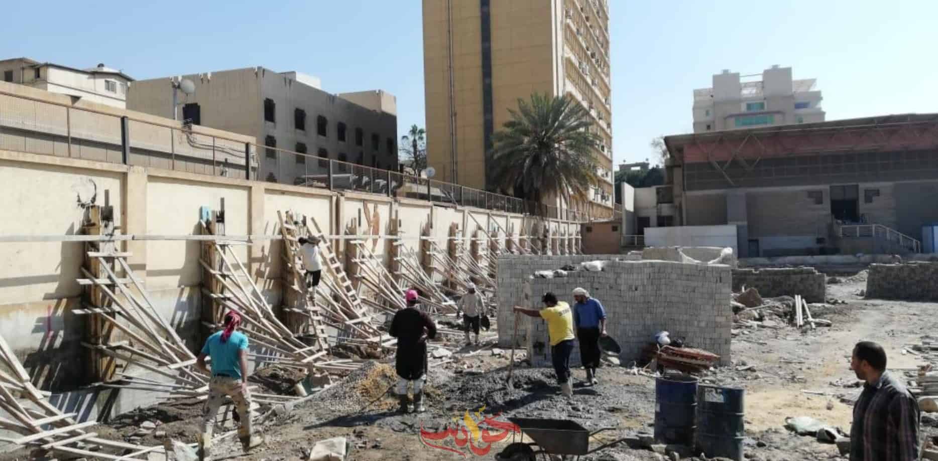 مراحل انشاء المسرح