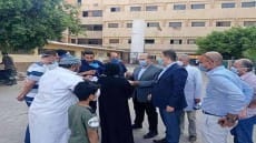 شاهد بالصور .. الشهابى: يتفقد مستشفى بولاق الدكرور العام و الوراق المركزي