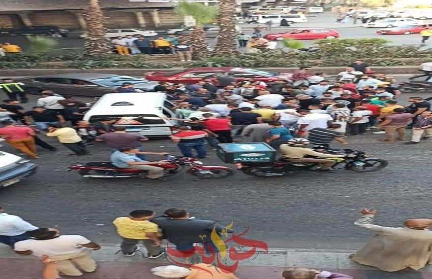 صورة واقعة من الحادث