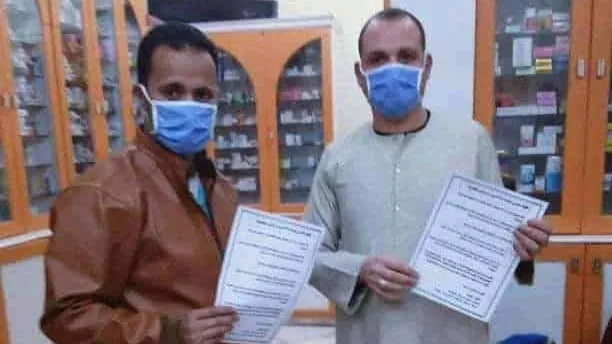 شباب قرية الشوبك الشرقى بالصف ينتصر على فيروس كورونا