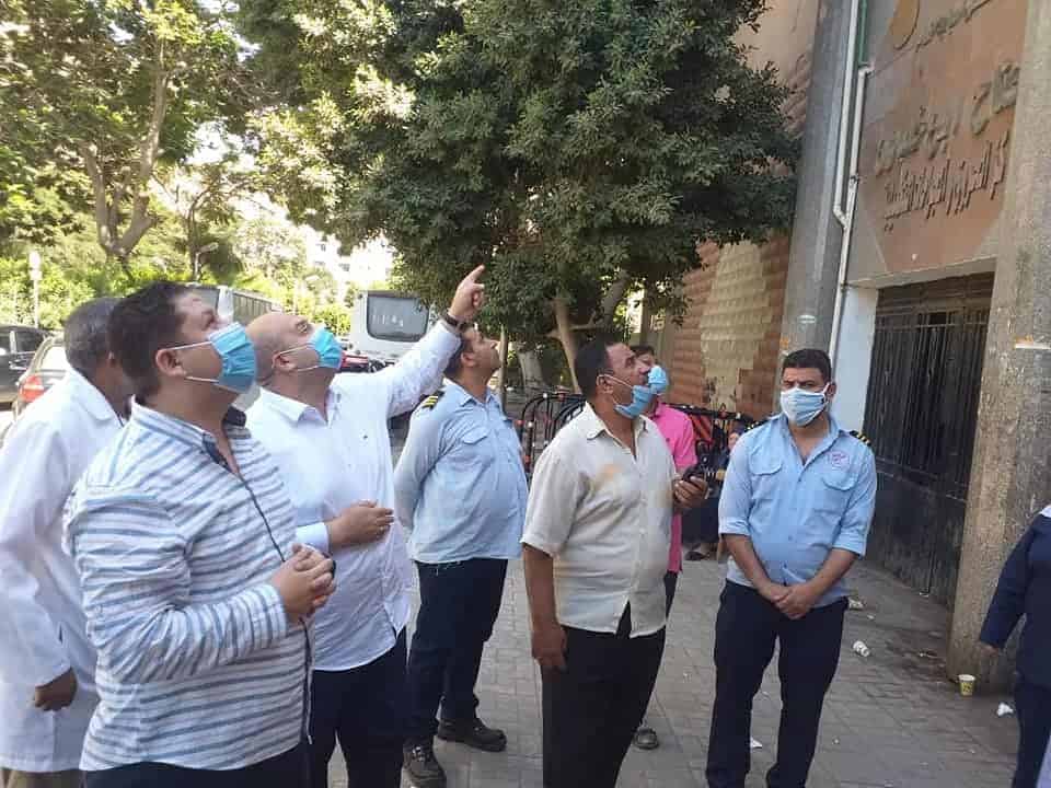 للإطمئنان على المرضى .. الشهابى يتفقد مستشفى امبابه العام في ثالث أيام العيد