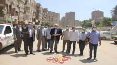 لهذه الأسباب .. محافظ الجيزة يعاقب مسئول القطاع بهيئة النظافة والتجميل .. ويوقع غرامه 100 الف جنيه على شركات النظافه بشارع المجنونة
