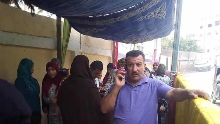 شاهد بالصور .. السيدات تعلن عن وجودها بأبو النمرس فى انتخابات الشيوخ
