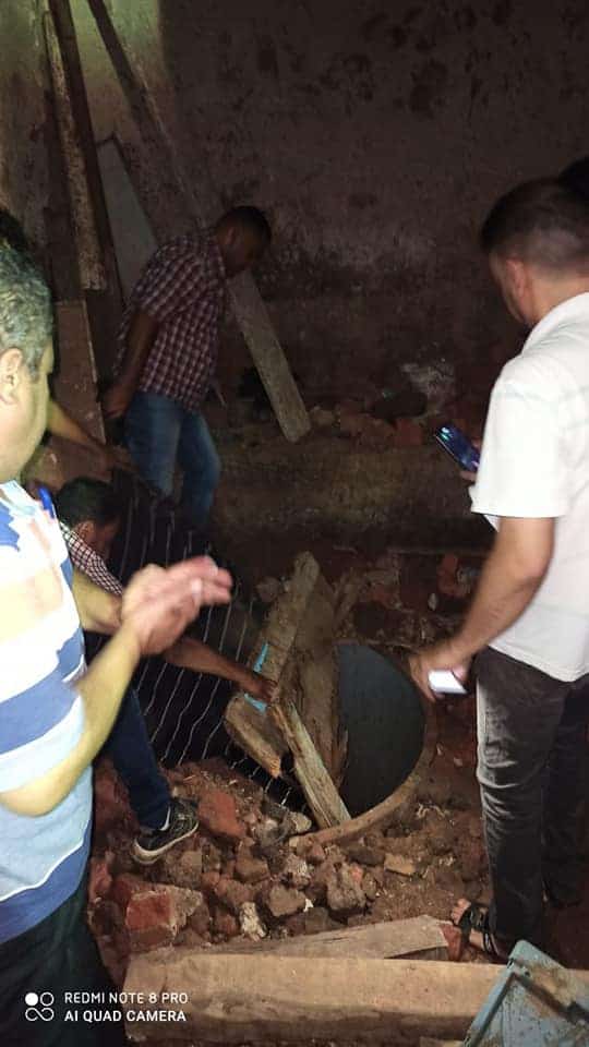 ضبط عمليتي تنقيب عن الآثار فى منزلين بأوسيم