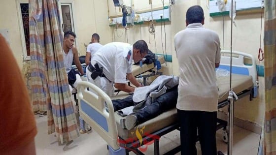 صورة فعلية للمصابين