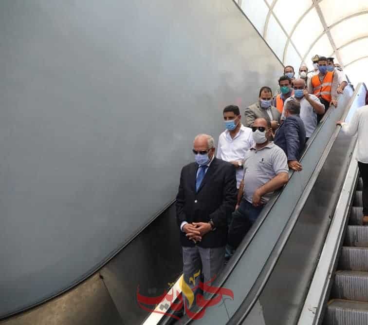 بالصور .. جولة ميدانية لمحافظ الجيزة : بحى جنوب والدقى لمتابعة أعمال التطوير