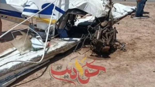 مصرع شخصان إثر سقوط طائرة بالجونة والنائب العام يحقق فى واقعة سقوطها بالغردقة