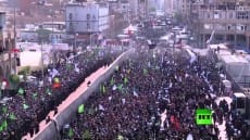 شاهد بالفيديو .. الالاف الشيعه بالعراق يشاركون فى إحياء ذكرى عاشوراء