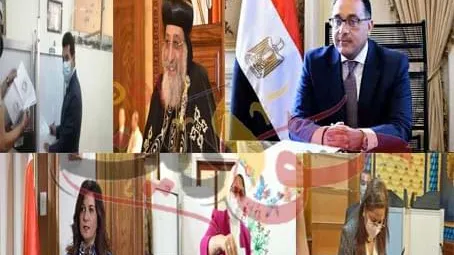 على رأسمهم مدبولى وتواضرس .. جميع المسئولين بالدولة يدلون بأصواتهم فى انتخابات الشيوخ