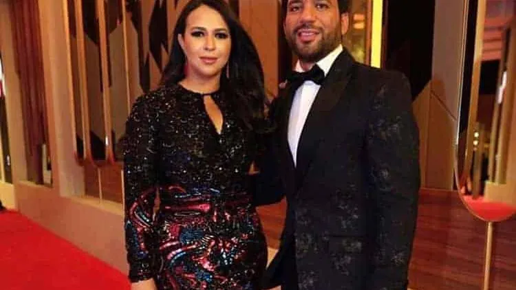 بعد شائعة طلاقهما .. حسن الرداد وإيمي سمير غانم معا فى عرض فيلمه "توأم روحي"