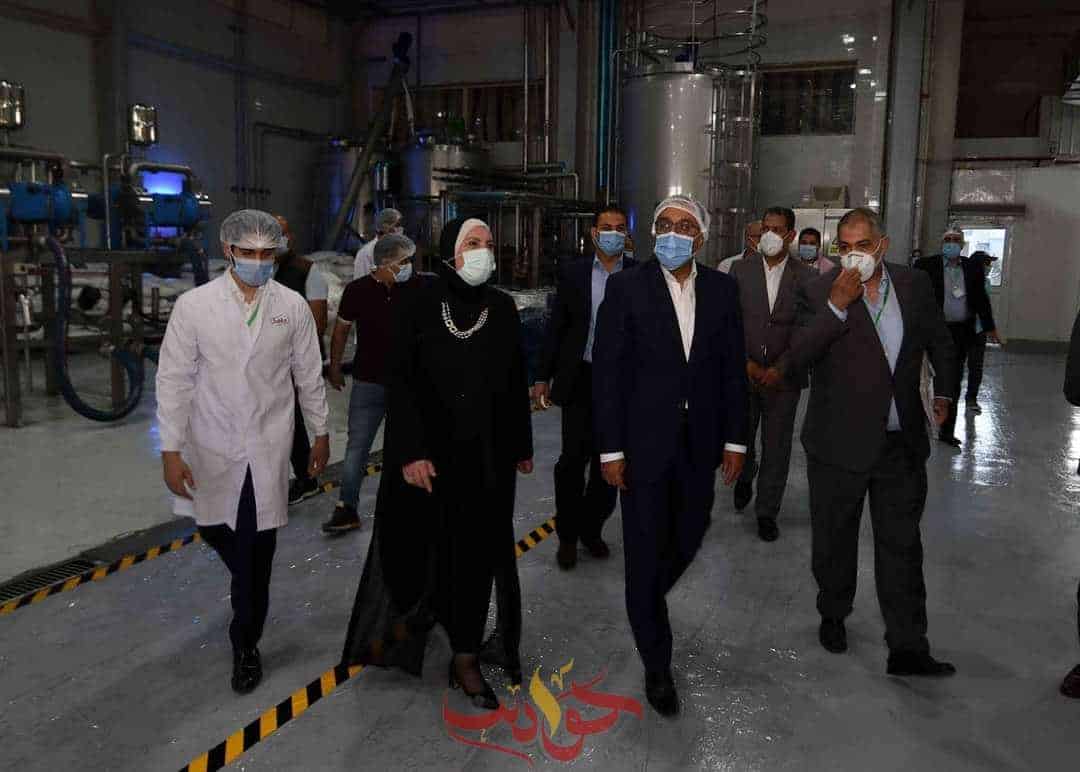 مدبولى .. يتفقد المنطقة الصناعية الثالثة بمدينة برج العرب الجديدة