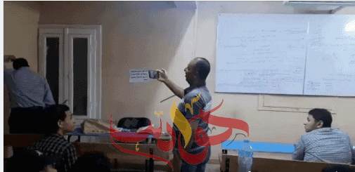 غلق وتشميع سنتر للدروس الخصوصيه بالبدرشين