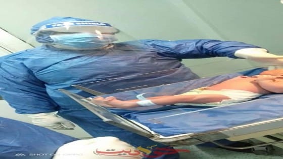 بالصور.. إجراء العملية رقم “15” ولادة قيصرية لحالة كورونا بعزل الحوامدية