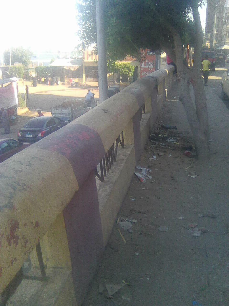 بالصور .. ندق ناقوس الخطر قبل حدوث الكارثه .. سور عبارة الحوامدية فى الجيزة على وشك الأنهيار .. هل يتحرك المسئولين رغم تقديم مذكرات لهم