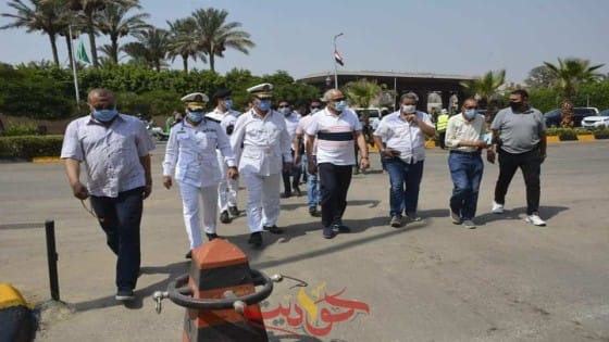 استعدادا لإقامتها غدا .. محافظ الجيزة يتفقد موقع اجراء قرعه كاس العالم لكرة اليد مصر 2021