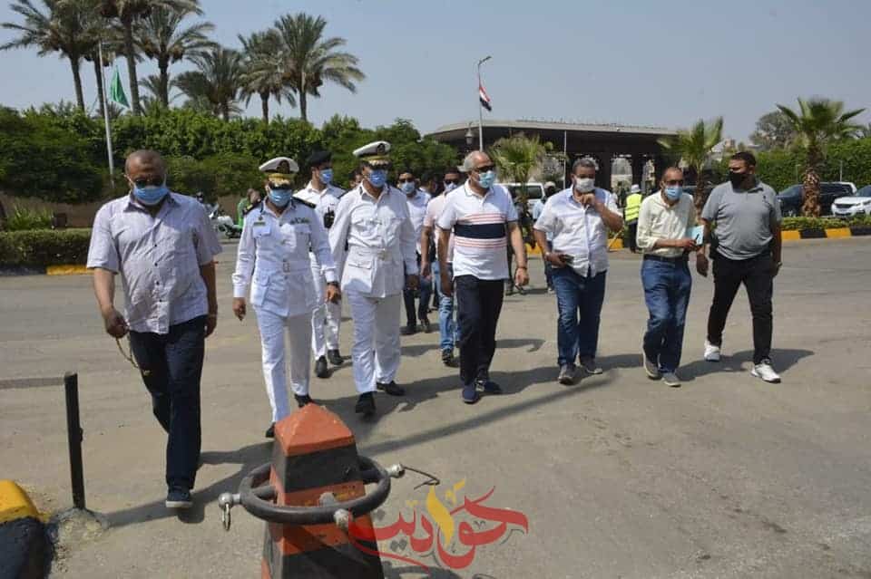 استعدادا لإقامتها غدا .. محافظ الجيزة يتفقد موقع اجراء قرعه كاس العالم لكرة اليد مصر 2021