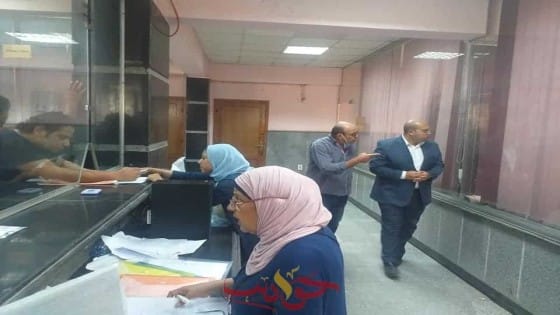 لمتابعة طلبات التصالح .. نائب محافظ الجيزة يتفقد المركز التكنولوجي بكرداسة
