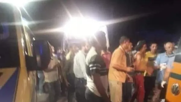 مصرع وإصابة 12 شخص إثر انقلاب ميكروباص بالمريوطية فى البدرشين
