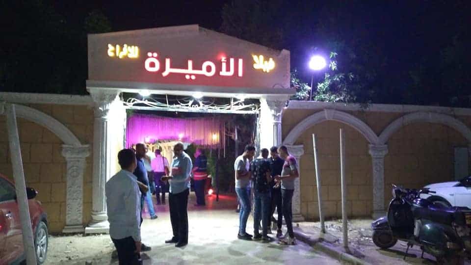 شاهد بالصور .. ضبط ٨ قاعات أفراح تعمل بدون ترخيص فى أبو النمرس
