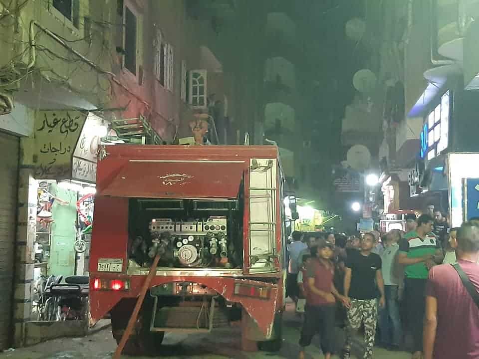 السيطرة على حريق بشقة سكنية فى بولاق الدكرور