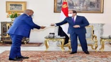 السيسي: يتسلم رسالة خطية من رئيس الكونغو