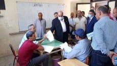 جولة تفقدية لسكرتير عام الجيزة لمتابع طلبات التصالح بمراكز بابو النمرس والبدرشين والعياط