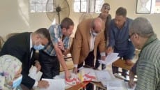 سكرتير عام محافظة الجيزة يتابع طلبات التصالح باوسيم وهضبه الاهرام