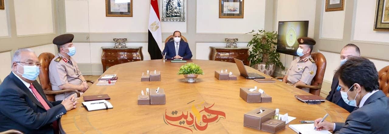 السيسى يوجه بتحديث وتطوير قطاع النقل البحري وإدارة الموانئ