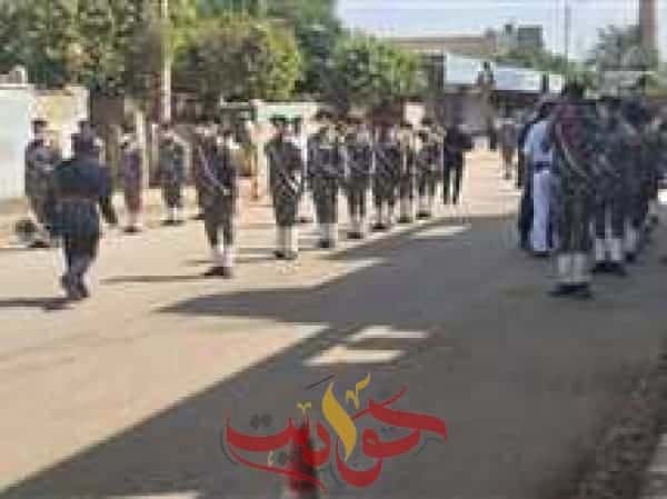 بالمراسم العسكرية .. تشييع شهيد أحداث سجن طره العقيد عمرو عبدالمنعم
