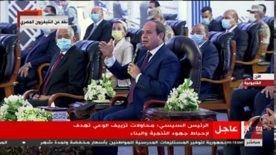 شاهد بالفيديو .. السيسى للاعلام والتعليم: إنتم اساس التنوير والفهم الحقيقى للدولة